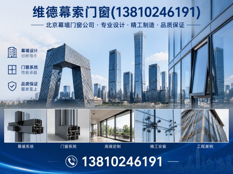 红桥区维德幕索门窗展示图